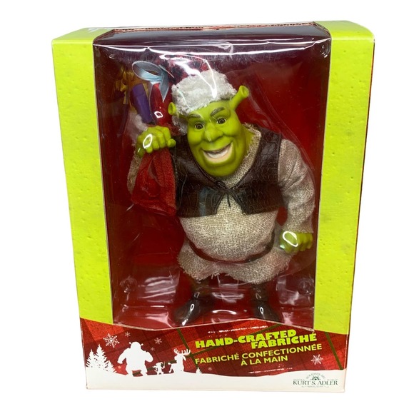 Kurt S Adler Other - Retired 2007 Hand-Crafted FABRICHE Shrek Santa Christmas Kurt S Adler New